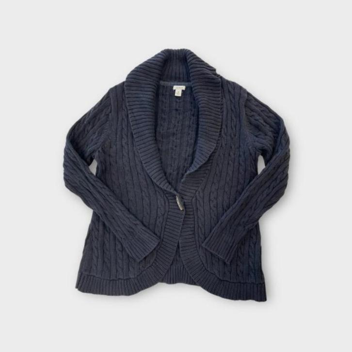 L.L. Bean dames vest maat M, Kleding | Dames, Truien en Vesten, Gedragen, Maat 38/40 (M), Blauw, Ophalen of Verzenden