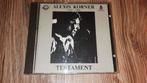 Alexis Korner - Testament [1985], Cd's en Dvd's, Cd's | Jazz en Blues, Jazz, Ophalen of Verzenden, Zo goed als nieuw, 1980 tot heden