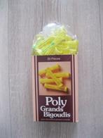 20 poly wikkels groot vintage, Ophalen of Verzenden, Nieuw, Krultang of Stijltang