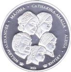 WILLEM - ALEXANDER -MAXIMA - AMALIA - ALEXIA - ADRIANE, Postzegels en Munten, Penningen en Medailles, Ophalen of Verzenden, Overige materialen