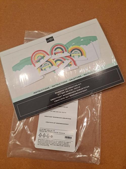 Stampin' Up! Rainbow Celebration kit/ creatieve set NIEUW, Hobby en Vrije tijd, Stempelen, Nieuw, Overige typen, Ophalen of Verzenden
