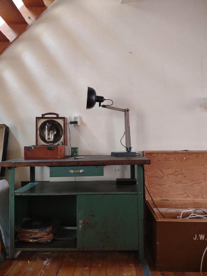 Werkbank, dressoir, side-table, Huis en Inrichting, Kasten | Dressoirs, Gebruikt, 50 tot 100 cm, 25 tot 50 cm, Ophalen