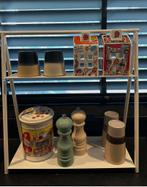 Leuk keukenrek etagere rek kastje wit metaal, Ophalen, Zo goed als nieuw