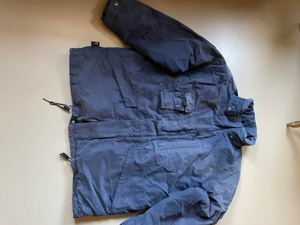 Stoere ski/winterjas van Aigle, Ophalen, Zo goed als nieuw, Overige maten, Blauw