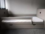 Petit Amelie juniorbed/peuterbed grijs 160x90, Gebruikt, 70 tot 85 cm, 160 tot 180 cm, Ophalen