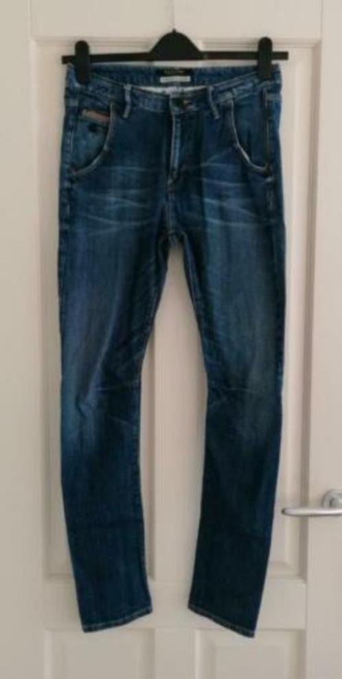 Maison Scotch blauwe jeans high rise skinny mt 27 XS 34787, Kleding | Dames, Spijkerbroeken en Jeans, Zo goed als nieuw, W27 (confectie 34) of kleiner