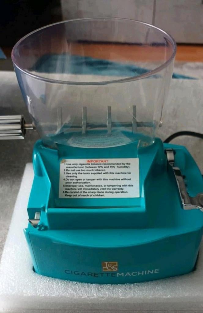 Elektrische automatische sigaret rollende machine., Ophalen of Verzenden, Zo goed als nieuw