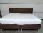 Bed 180/200, Ophalen, Gebruikt, Bruin, Tweepersoons
