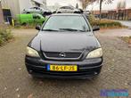 2002 OPEL ASTRA G 1.6 16V Zwart Z20R X16XE Sloop Onderdelen, Ophalen of Verzenden, Gebruikt, Opel, Spatbord