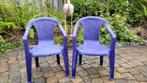 Twee plastic kinderstoeltjes, Tuin en Terras, Ophalen, Gebruikt