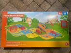 knikkerbaan, helemaal compleet! Foam marble run, Ophalen of Verzenden, Meer dan 50 stukjes, Zo goed als nieuw