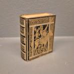 Oude koperen Luciferdoos houder, Ophalen of Verzenden