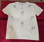 Nieuw wit dames T-shirt - Maat XL, Wit, Maat 46/48 (XL) of groter, Nieuw, Korte mouw