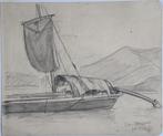 Paul van der Ven potloodtekening "Lago Maggiore", ca. 1920, Ophalen
