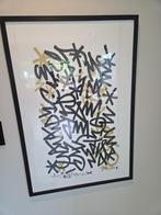 Origineel Werk Benjamin van Oost in Zwarte Kader 77x110, Antiek en Kunst, Kunst | Schilderijen | Modern, Ophalen