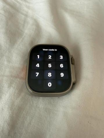 Apple watch ultra 2 titanium als nieuw in orgineel doosje beschikbaar voor biedingen