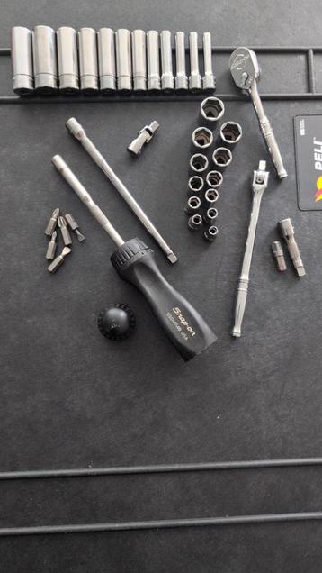 Snap-On 131TMPB 1/4 doppenset schuurvondst! beschikbaar voor biedingen