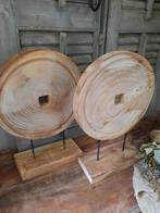 Partij decoratie houten wiel op voet kerstmarkt workshop, Ophalen, Nieuw