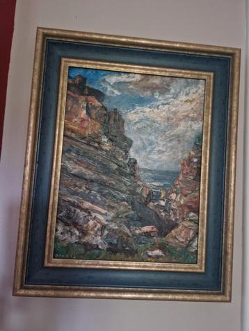 Olieverfschilderij Conrad - Ingelijst beschikbaar voor biedingen