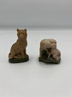 Kerststal kribbe hond en schaap, Diversen, Kerst, Ophalen of Verzenden, Zo goed als nieuw