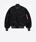 Zwarte Alpha Industries Bomberjack - Maat L, Ophalen of Verzenden, Zo goed als nieuw, Maat 48/50 (M), Zwart