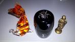 Glas en parelmoer., Antiek en Kunst, Antiek | Glas en Kristal, Ophalen of Verzenden