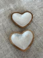 Houten Hart Schalen - Nieuw, Schaal, Nieuw, Ophalen of Verzenden, Overige vormen