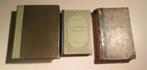 3 Antieke boeken van respectievelijk 1870 - 1846 - 1914, Ophalen of Verzenden