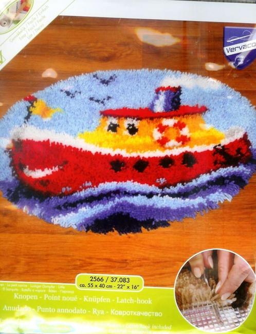 Cado opruiming vervaco knooppakket kleedje  boot, Hobby en Vrije tijd, Borduren en Borduurmachines, Nieuw, Overige typen, Ophalen of Verzenden