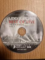 UDO JURGENS BEST OF LIVE CD, Gebruikt, Ophalen of Verzenden