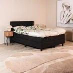 Boxspring Bella alle maten 1 prijs € 499,- !! op=op!!, Ophalen, Zwart, 200 cm, Modern