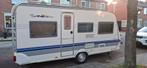 Hobby 450 UF  BJ 2006 incl voortent/erker/luifel, Caravans en Kamperen, Caravans, Rondzit, Hobby, Dwarsbed, Particulier