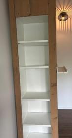 Boekenkast met steigerhout omlijsting, Ophalen, Met plank(en), Gebruikt, 200 cm of meer