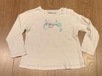 Mexx witte longsleeve maat 80, Kinderen en Baby's, Babykleding | Maat 80, Mexx, Gebruikt, Meisje, Ophalen of Verzenden