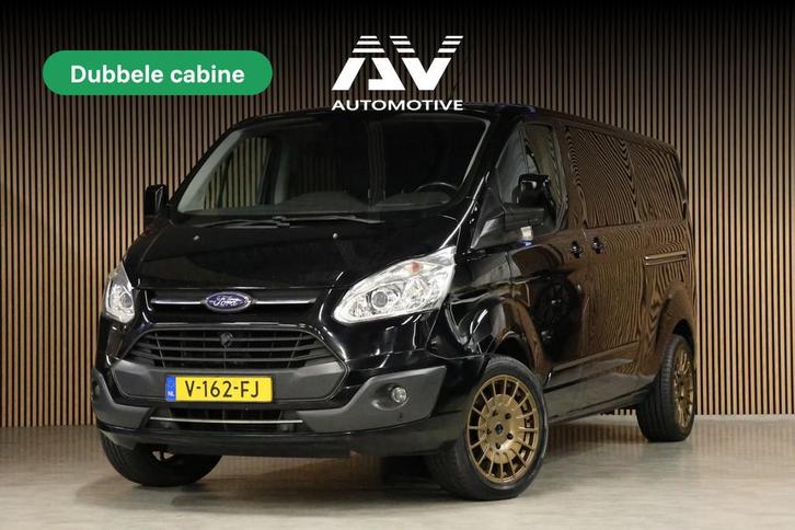 Ford Transit Custom 290 2.0 TDCI 170 PK L2H1 Limited DC | Na, Auto's, Bestelauto's, Bedrijf, Te koop, ABS, Achteruitrijcamera