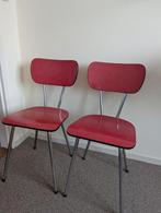 2 Rode formica stoelen, Ophalen, Gebruikt, Rood