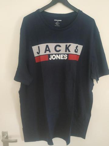 T shirt heren maat 4 XL Jack&Jones donker blauw beschikbaar voor biedingen