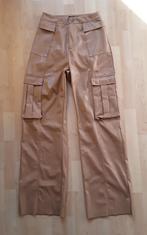 Beige broek van PMU leer van Missguided mt 38, Maat 38/40 (M), Verzenden, Beige, Missguided