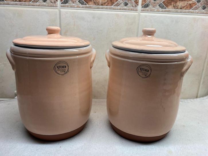 Portugese Voorraad Potten Keramiek, Antiek en Kunst, Curiosa en Brocante, Ophalen of Verzenden