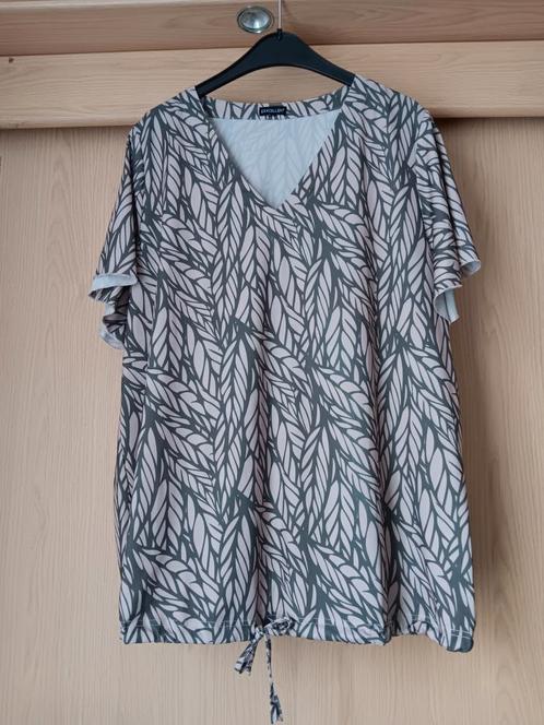 Travelstof top van Exxcellent maat 48, Kleding | Dames, Grote Maten, Zo goed als nieuw, Shirt of Top, Groen, Verzenden