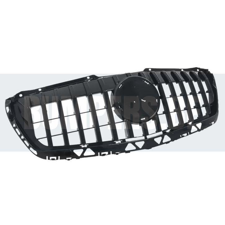 Grill GT Panamericana Radiatorgrille Glans Zwarte Mercedes S, Auto-onderdelen, Overige Auto-onderdelen, Gebruikt, 6 maanden garantie