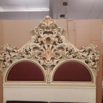   EXCLUSIVE BAROK  KONINGSBED  195 CM HOOGTE [ SILIK ] beschikbaar voor biedingen