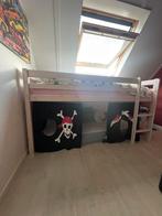 Half hoogslaper, Ophalen, Gebruikt, 90 cm, Eenpersoons