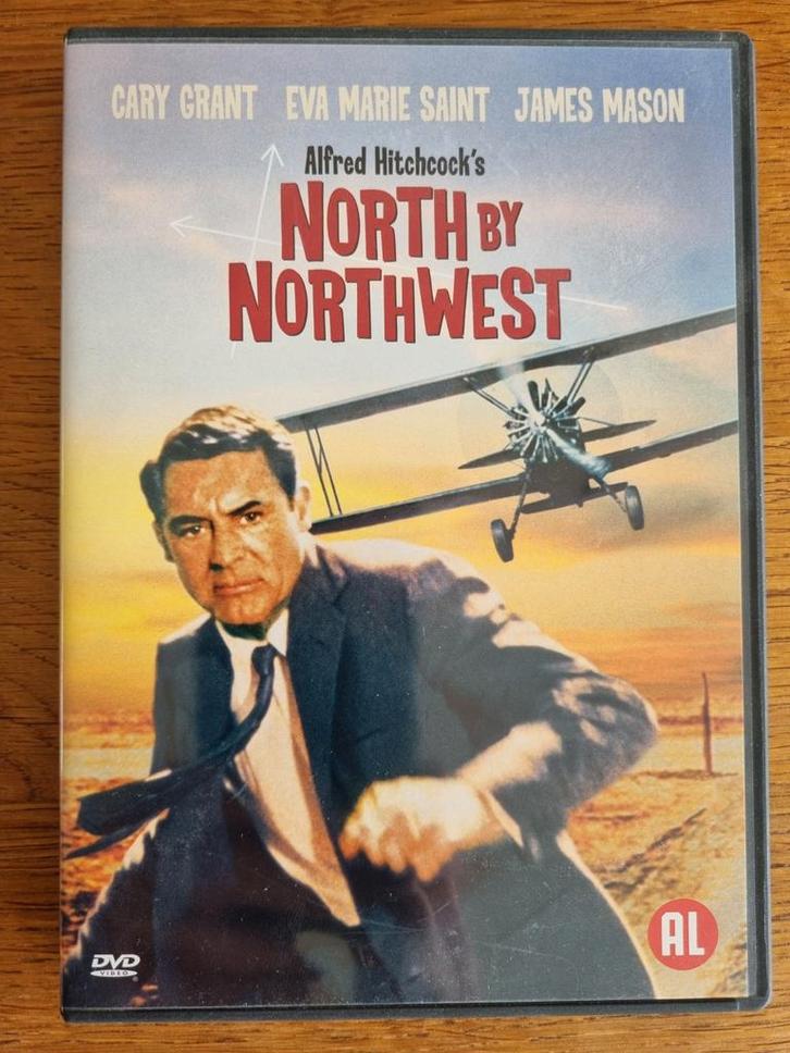 North By Northwest | Alfred Hitchcock, Cd's en Dvd's, Dvd's | Klassiekers, Gebruikt, Thrillers en Misdaad, 1940 tot 1960, Ophalen of Verzenden