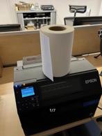 TopDutch Labels op rol 210mm x 70 meter voor Epson 6500, Ophalen of Verzenden, Nieuw, Overige typen, Epson