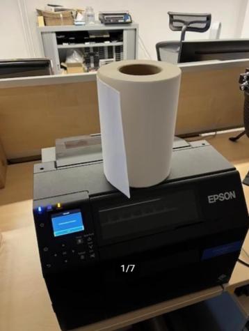 TopDutch Labels op rol 210mm x 70 meter voor Epson 6500 beschikbaar voor biedingen
