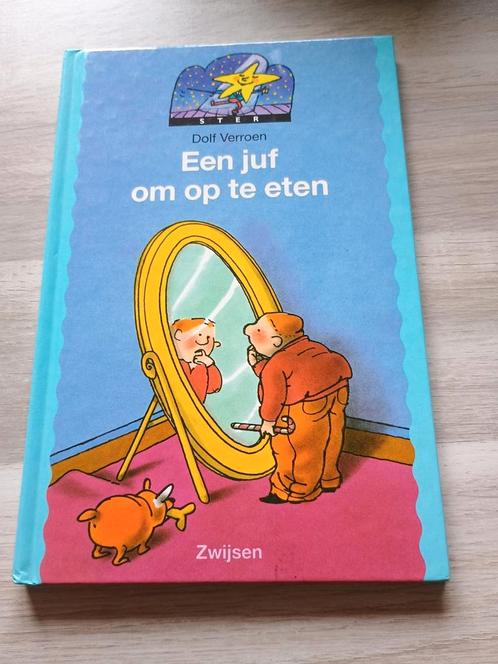 Een juf om op te eten - Dolf Verroen, Boeken, Kinderboeken | Jeugd | onder 10 jaar, Zo goed als nieuw, Fictie algemeen, Ophalen of Verzenden
