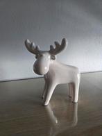 Leuk rendier - glanzend parelmoer keramiek, Ophalen of Verzenden, Zo goed als nieuw