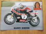 BARRY SHEENE YAMAHA AKAI POSTER 68X99 cm, Verzenden, Zo goed als nieuw, Motoren