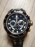 Invicta Pro Diver Chronograph Horloge, Overige merken, Gebruikt, Staal, Polshorloge